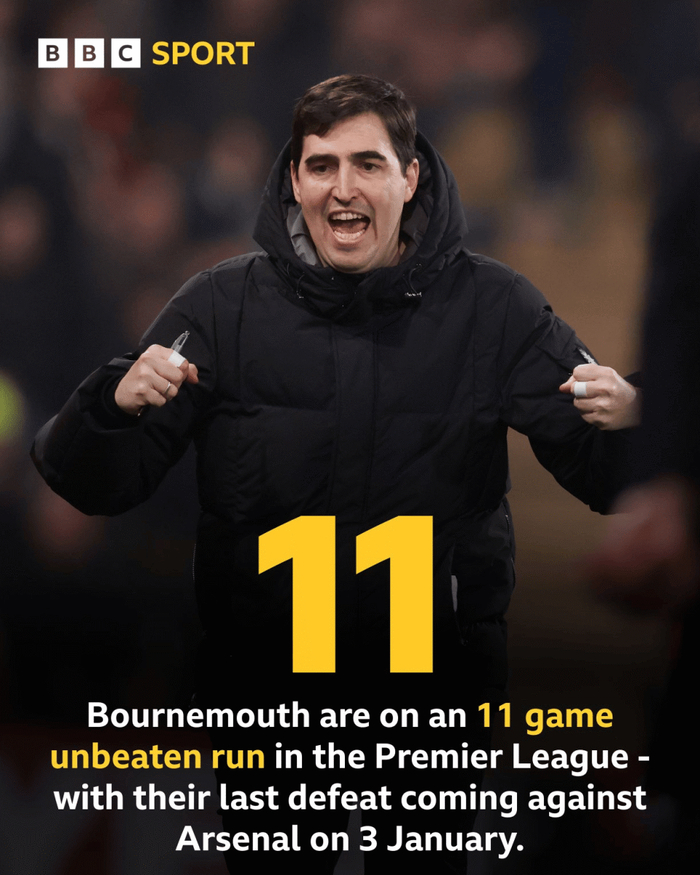 伯恩茅斯主场战平曼联 连续11轮不败创英超纪录