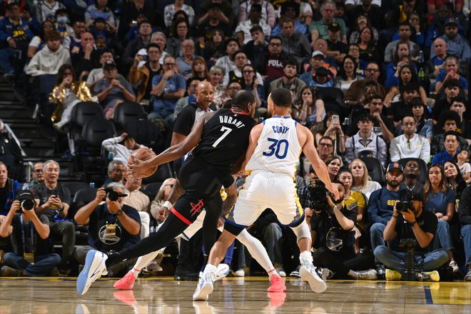 库里绝杀三分不中 勇士惜败火箭杜兰特回应老队